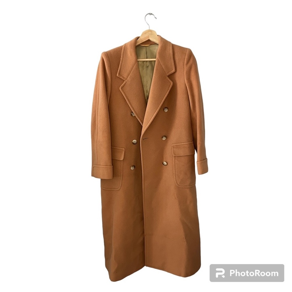 Brushed Wool Trench Coat